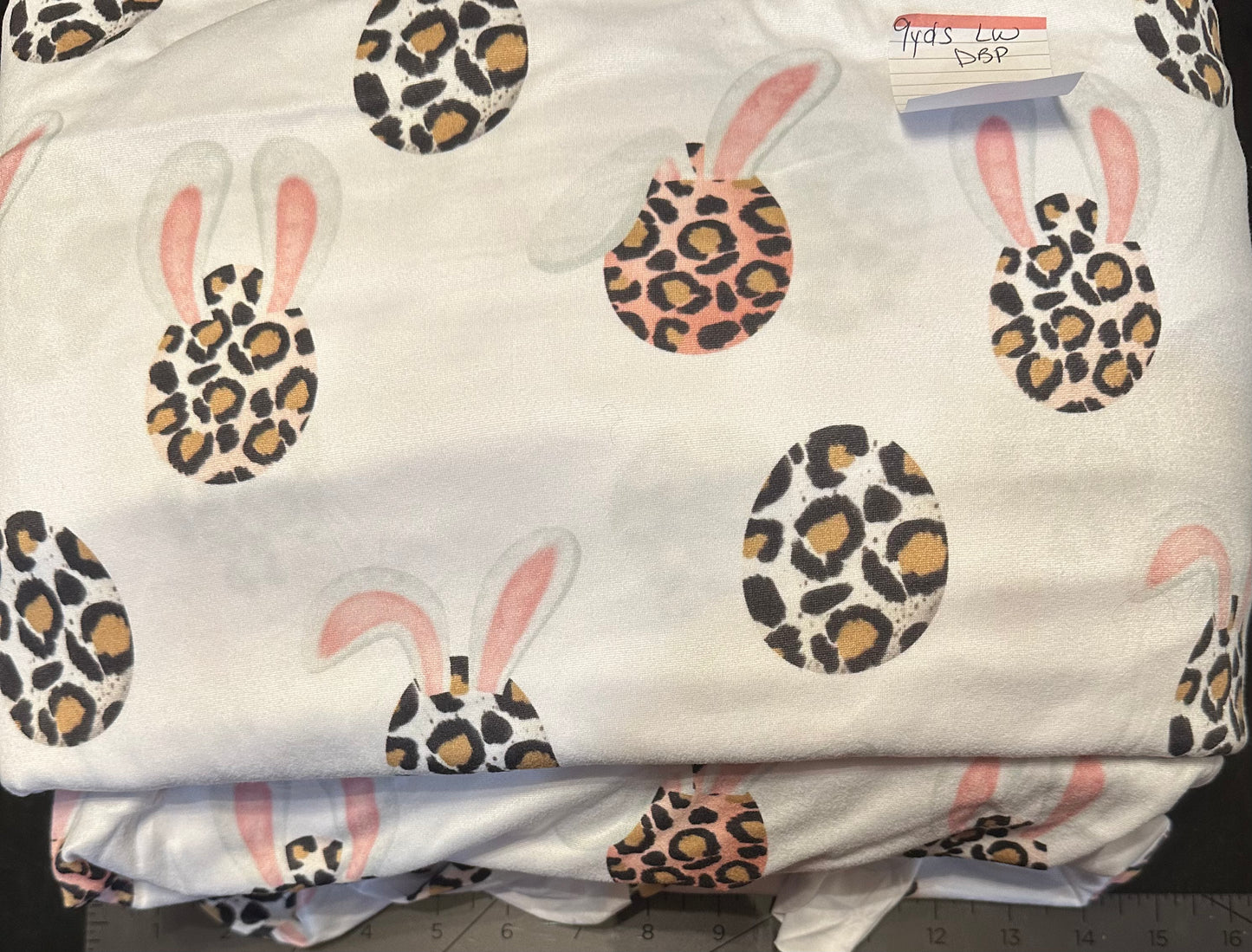 Leopard Egg Bunny Fabric