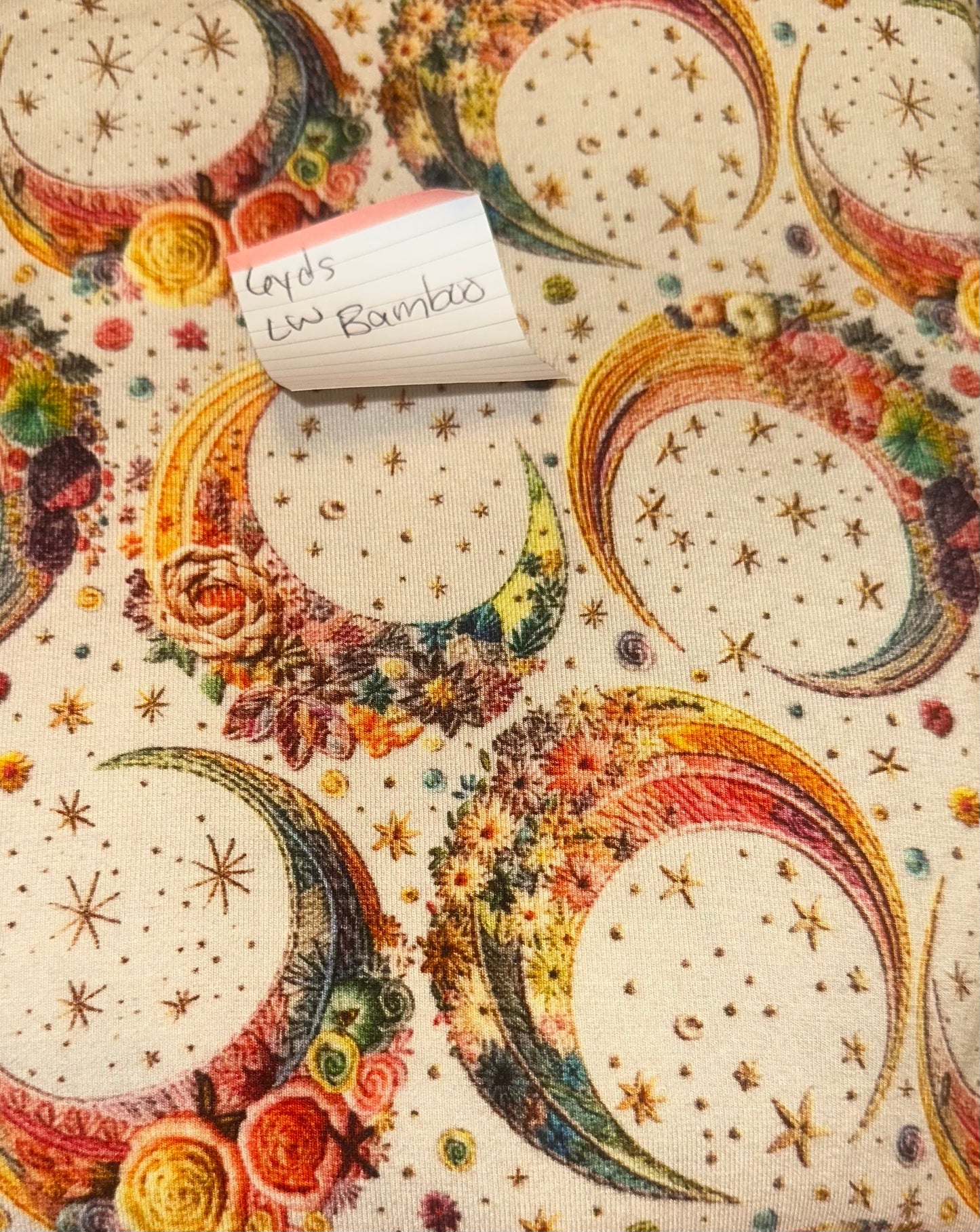 Rainbow Celestial Fabric